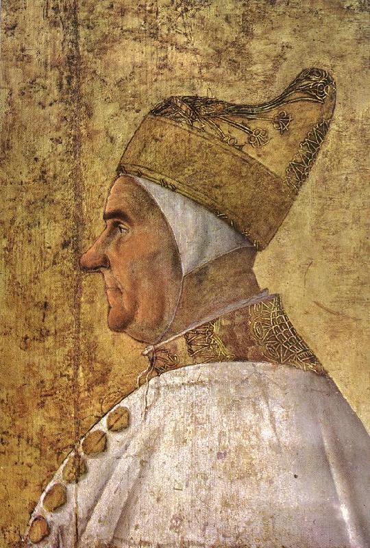 BELLINI, Gentile Portrait of Doge Giovanni Mocenigo Germany oil painting art